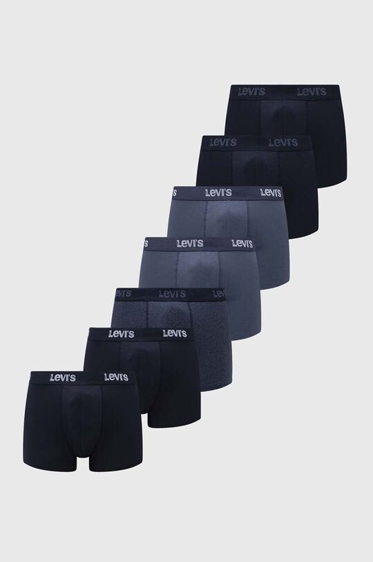 

Комплект из семи боксёрских шорт Levi's, синий