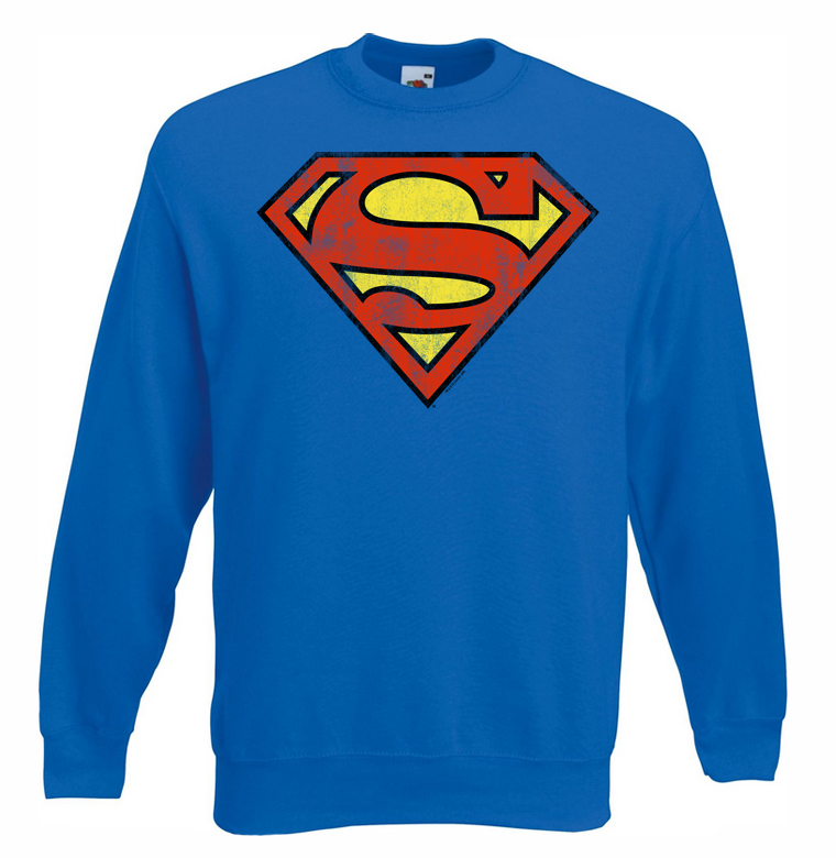 Пуловер Logoshirt Sweatshirt DC Comics, синий