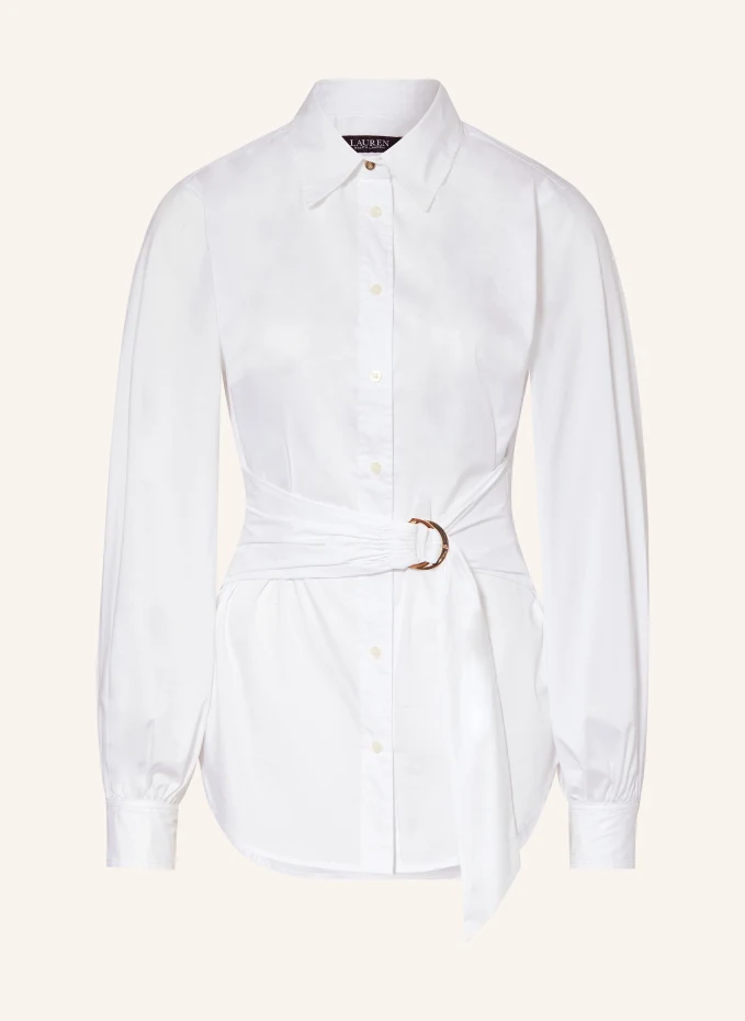 

Рубашка-блузка Lauren Ralph Lauren, белый