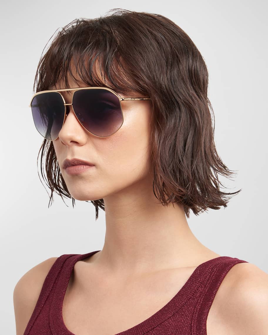 Очки солнцезащитные угловые. Isabel Marant Aviator Sunglasses. Очки Изабель Марант солнцезащитные 20415100054ff.