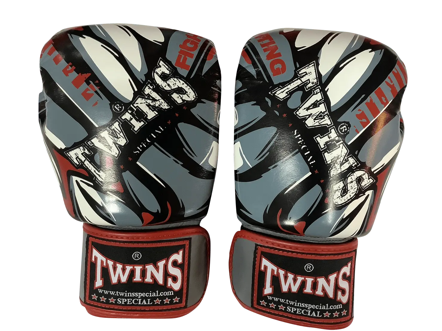 

Боксерские перчатки Twins Special FBGVL3-55/GY Demon
