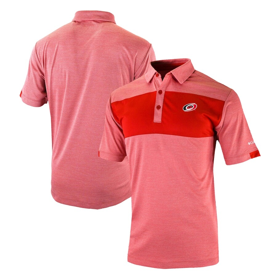 

Поло с коротким рукавом Columbia Carolina Hurricanes, красный