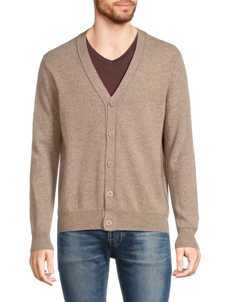 

Кардиган из 100% кашемира Saks Fifth Avenue, цвет Mushroom