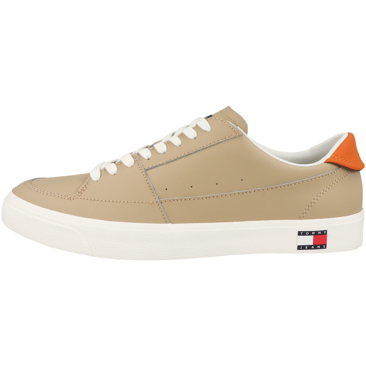 

Низкие кроссовки Tommy Hilfiger low Tommy Jeans Vulcanized Leather, бежевый