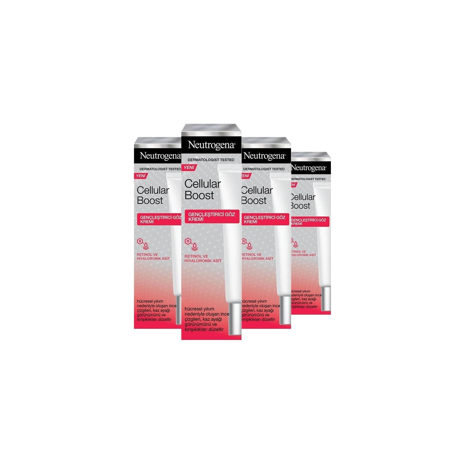 

Подтягивающий крем для кожи вокруг глаз Neutrogena Cellular Boost 15 мл x 4