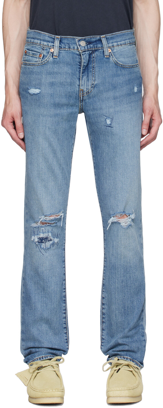 

Синие джинсы узкого кроя 511 Levi's