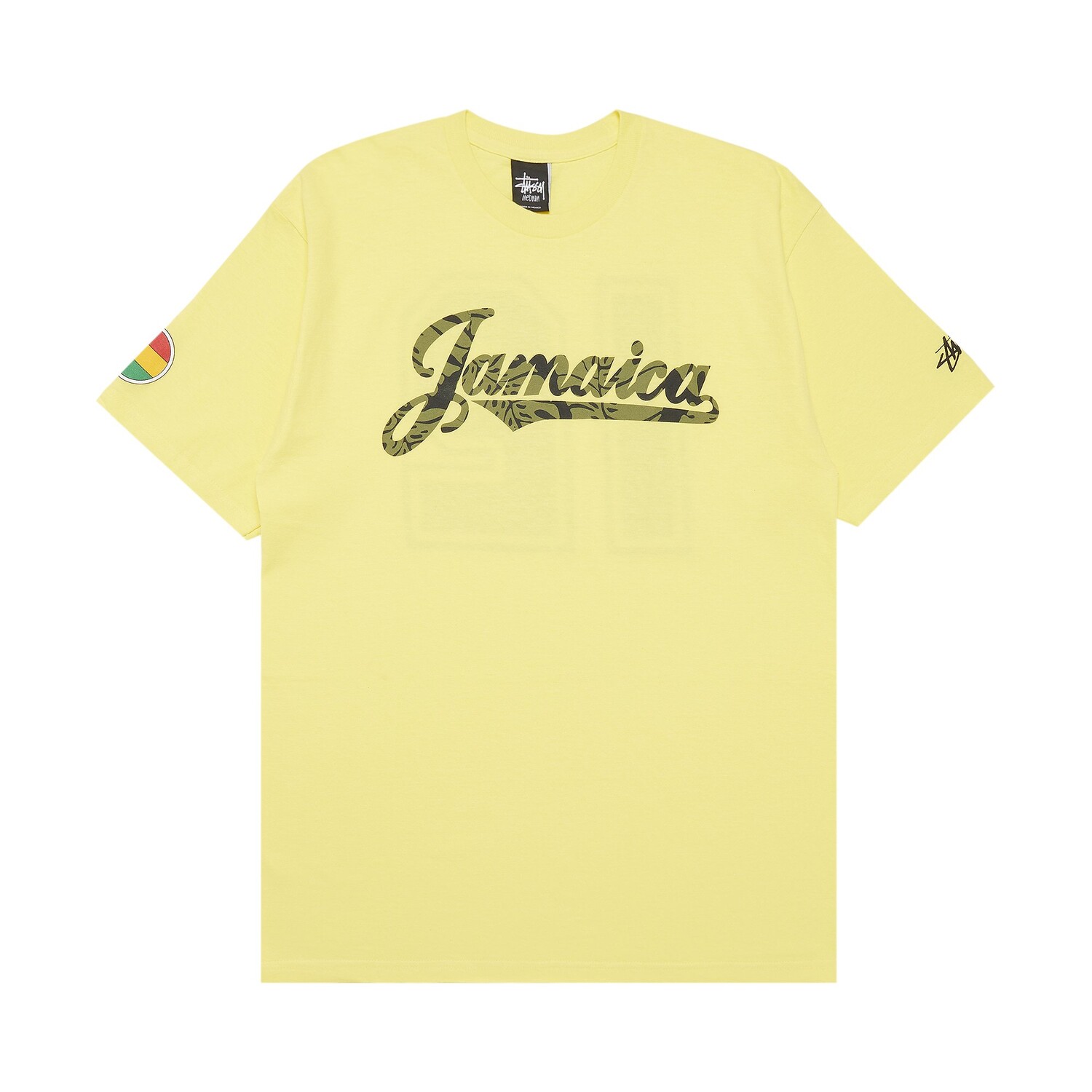 

Футболка Stussy Jamaica Желтая