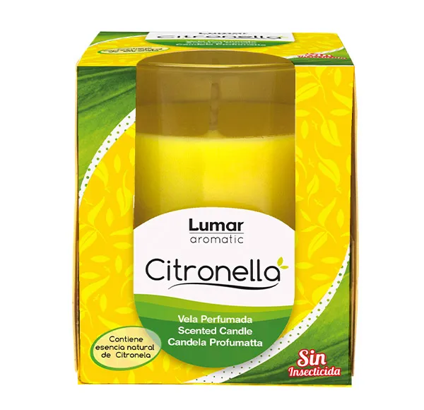 

Ароматическая Свеча Citronella Lumar, 125 g