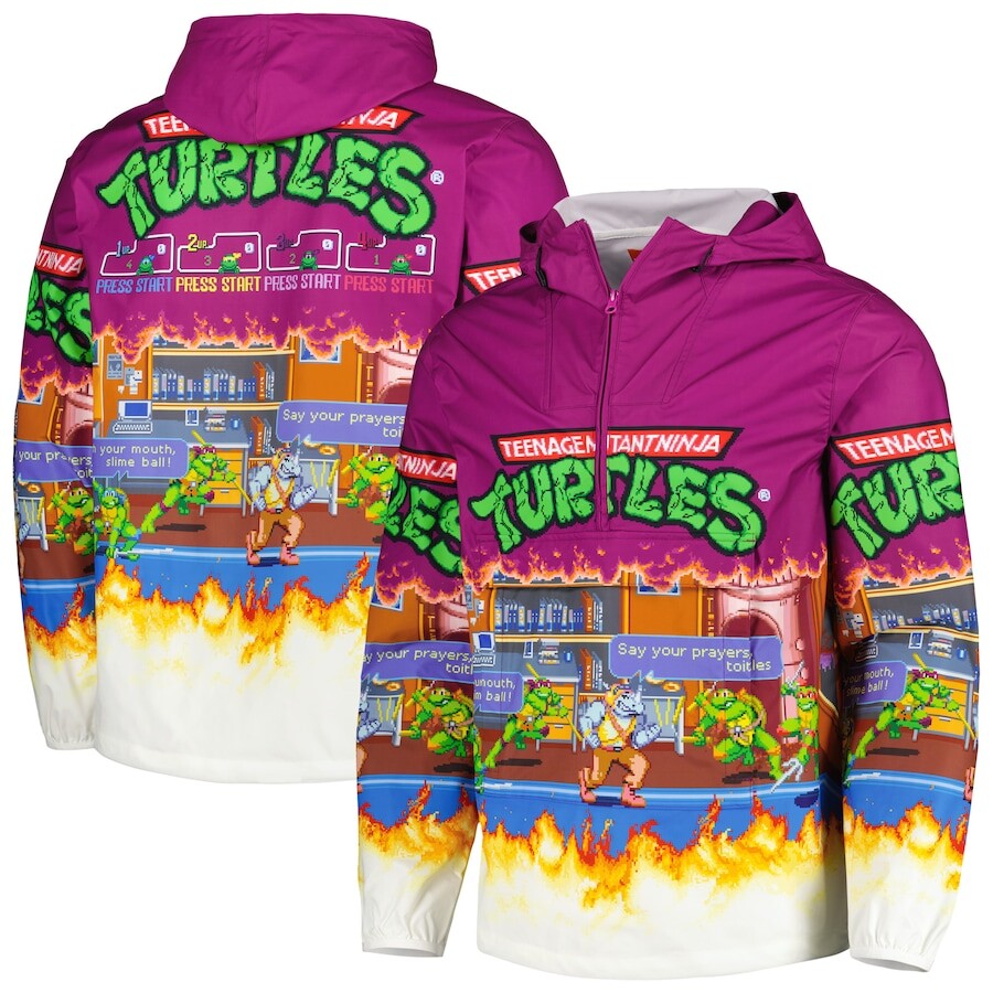 

Куртка Chalk Line Teenage Mutant Ninja Turtles, фиолетовый