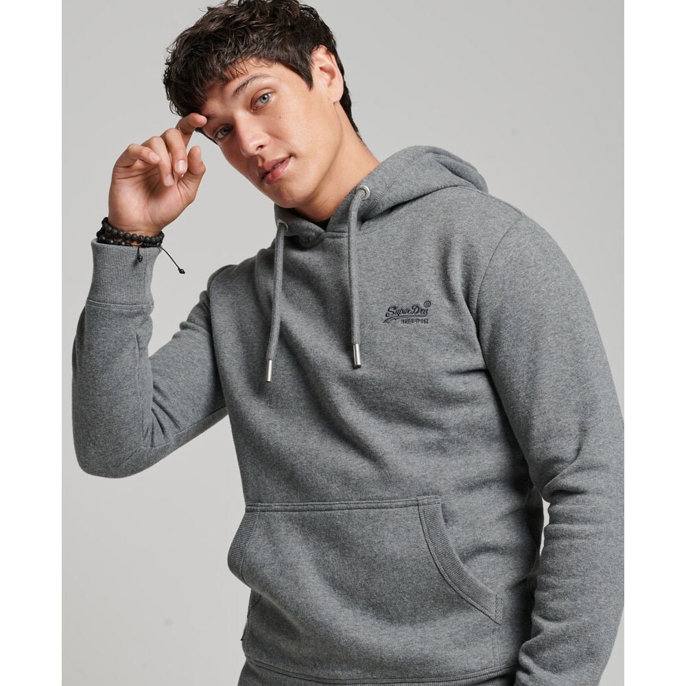 

Худи Superdry Vintage Logo Emb, серый