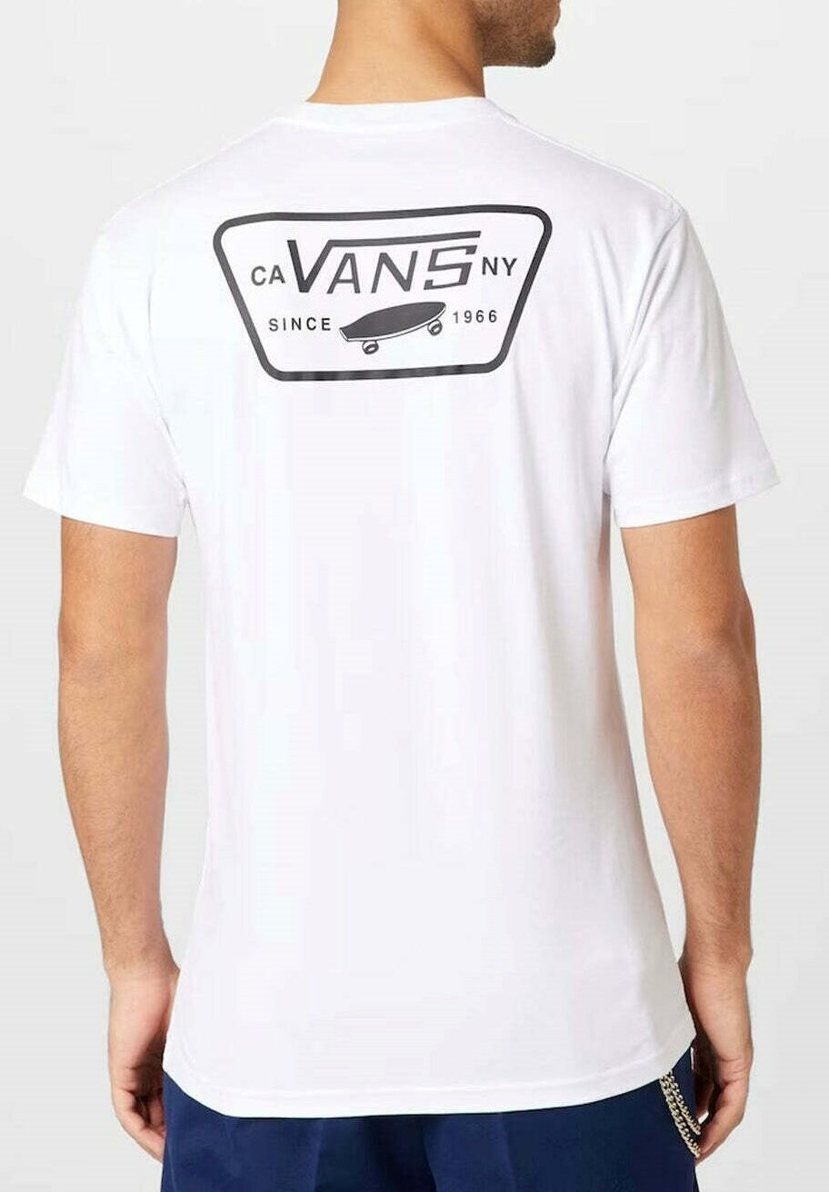 

Футболка с принтом Vans, белый