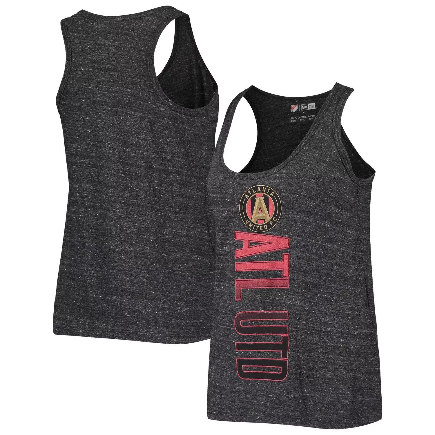 

Женская майка 5th & Ocean от New Era Heathered Charcoal Atlanta United FC MVP Tri-Blend. New Era