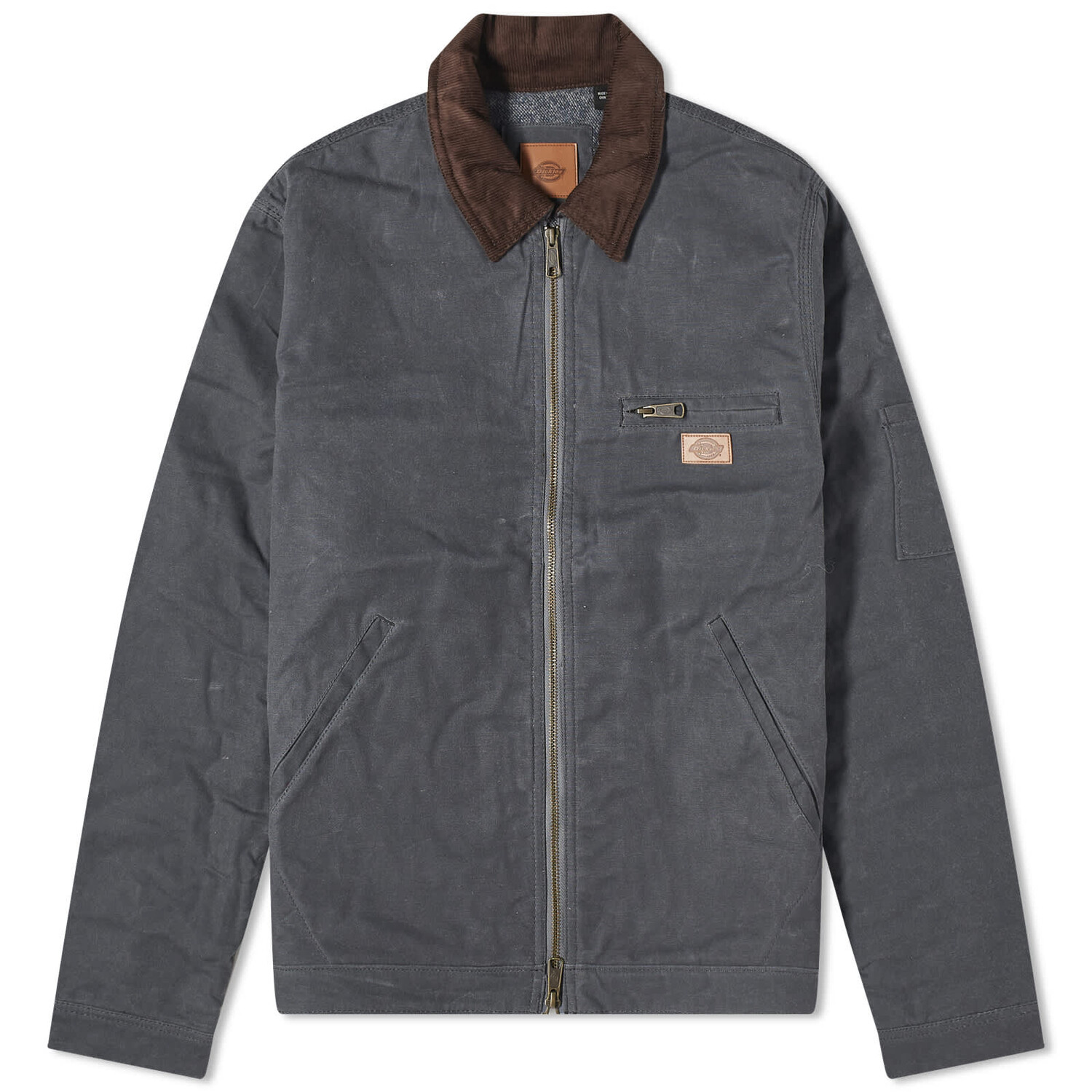 

Куртка Dickies Lucas Waxed Zip, цвет Charcoal Grey