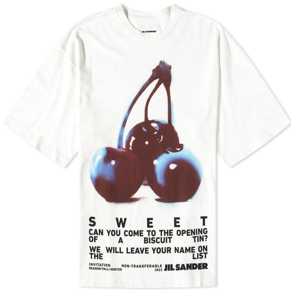 

Футболка Jil Sander Cherry