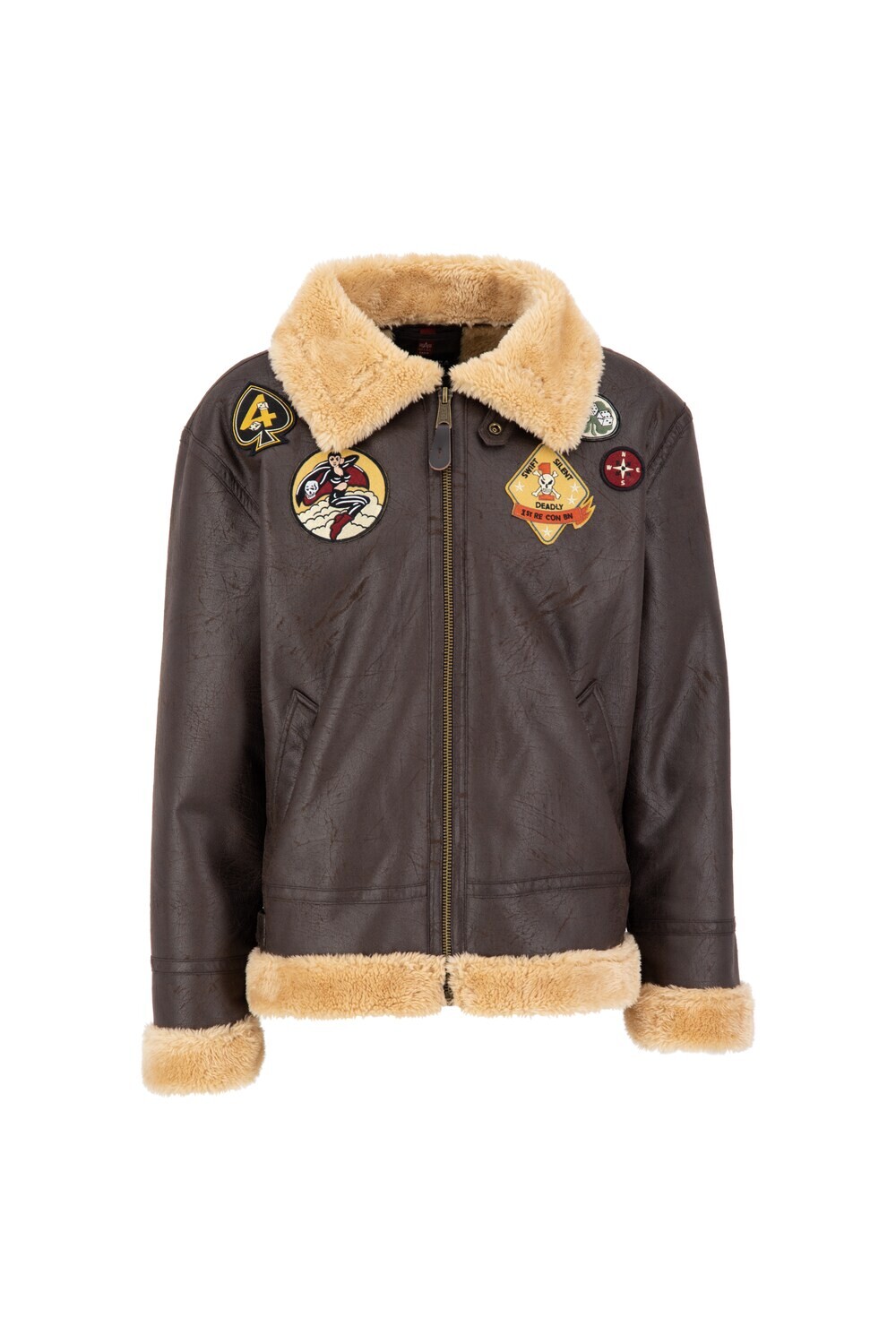 

Зимняя куртка Alpha Industries B3 FL, коричневый