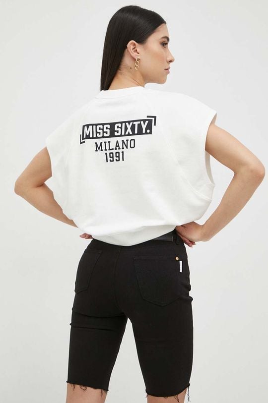 Мисс шестьдесят топ Miss Sixty, белый