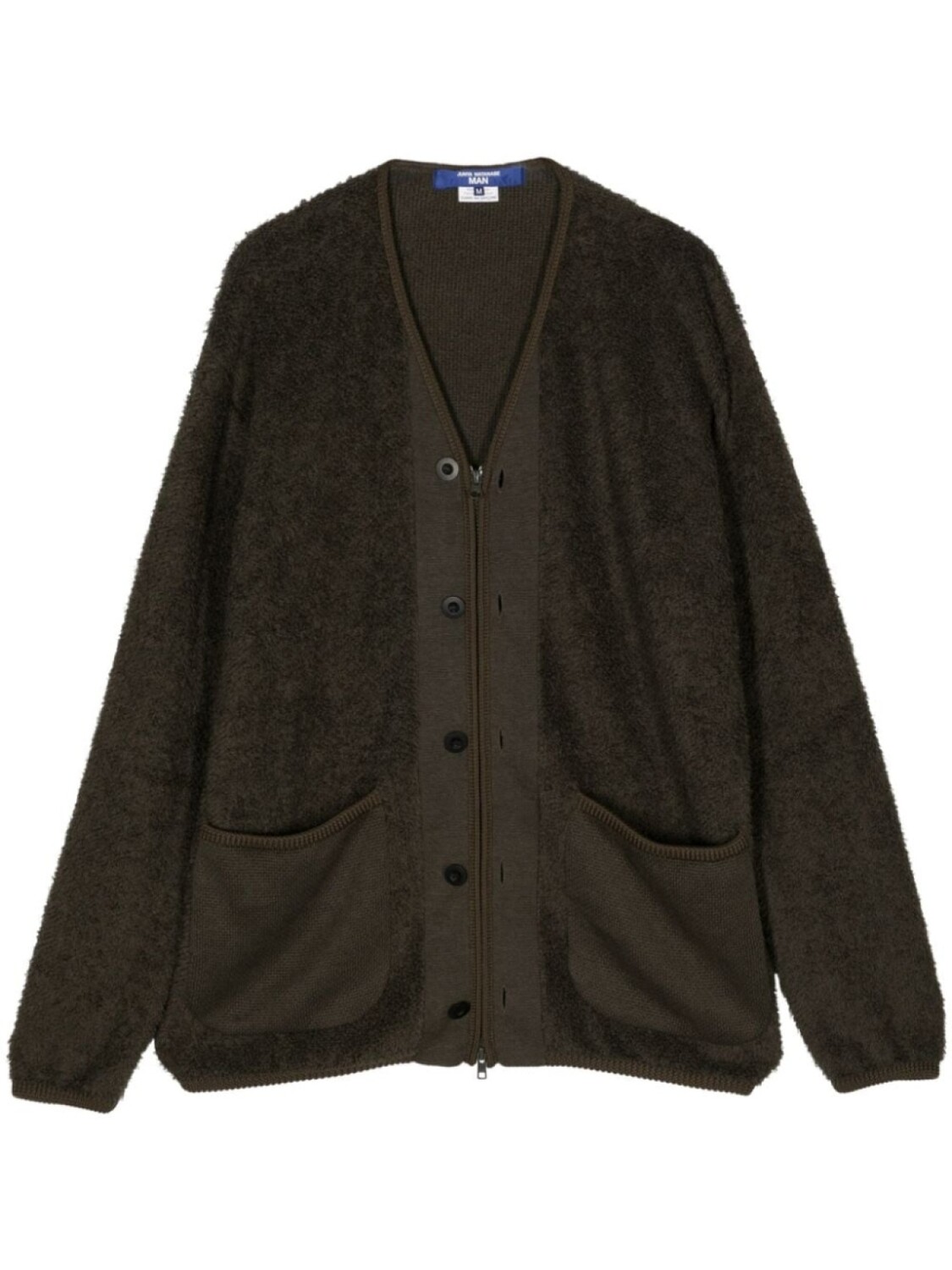 

Junya Watanabe MAN V-neck cardigan, коричневый