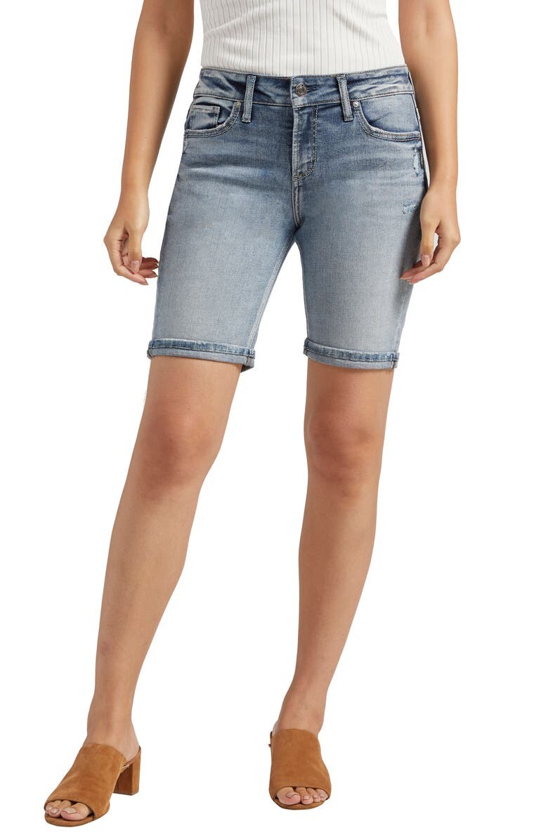 

Джинсовые шорты-бермуды Suki SILVER JEANS CO.