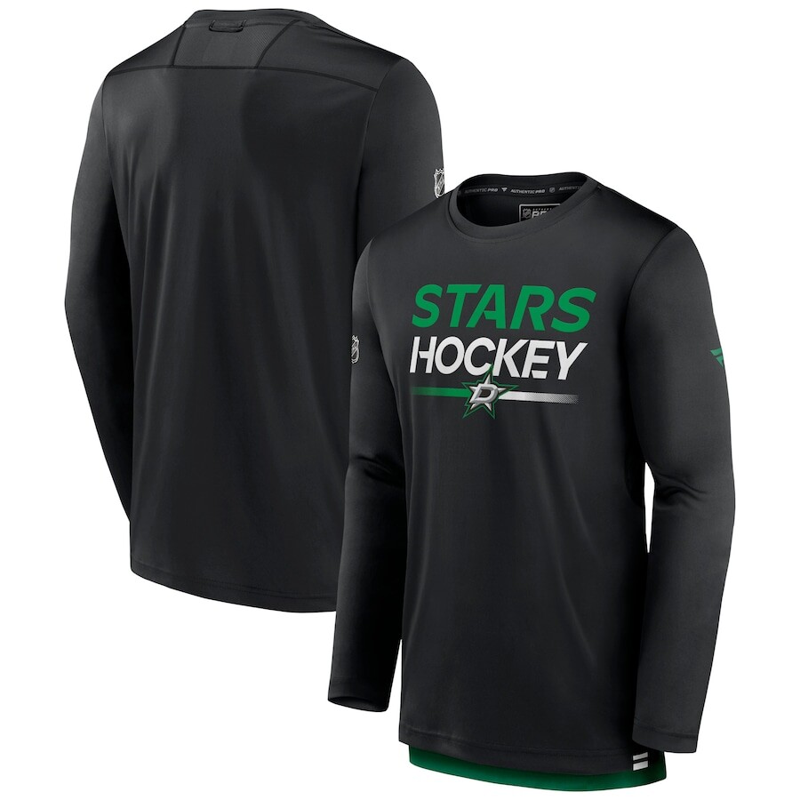 

Футболка с длинным рукавом Fanatics Branded Dallas Stars, черный