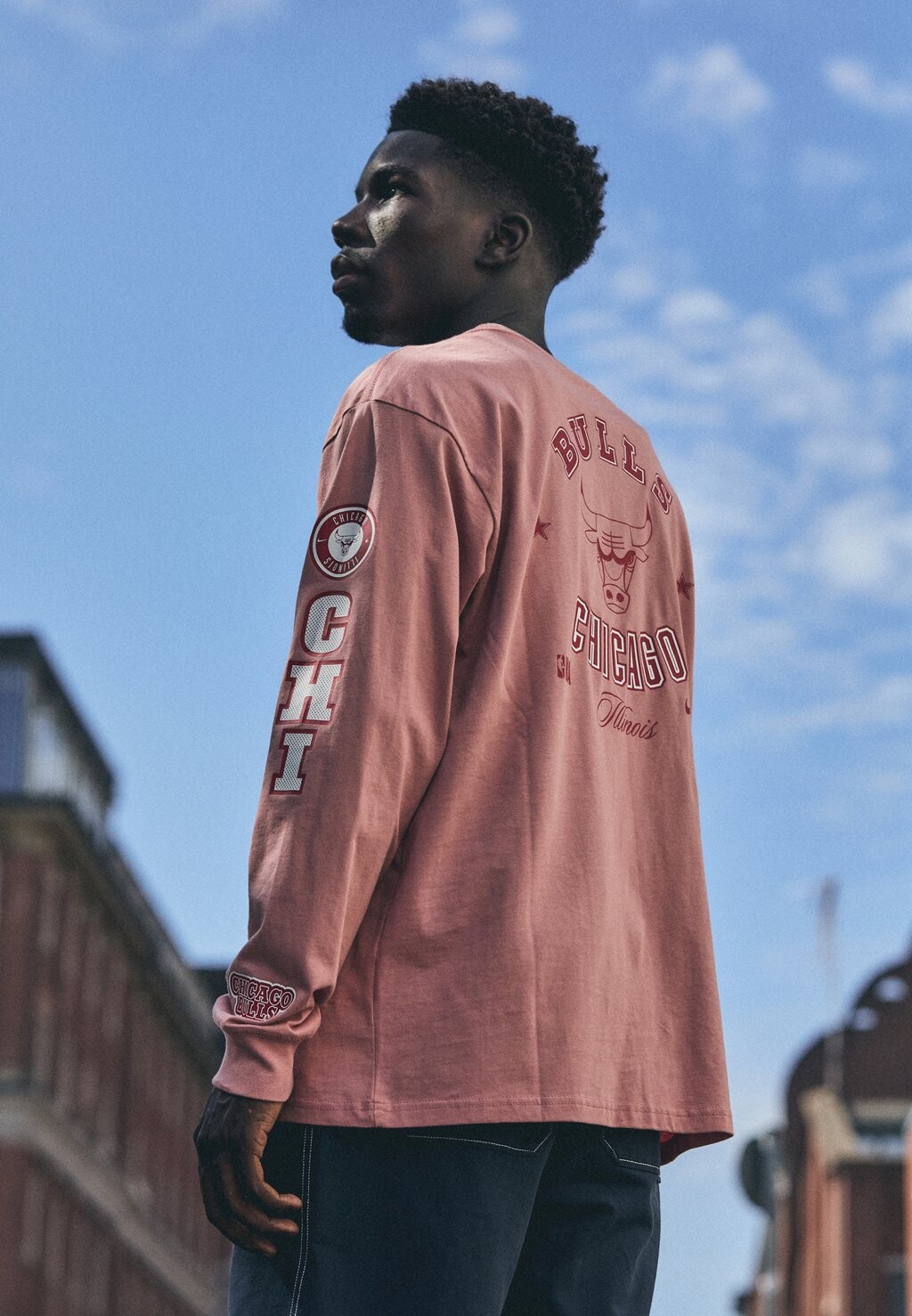 

Рубашка с длинным рукавом NBA CHICAGO BULLS LONGSLEEVE TEE Nike, красный