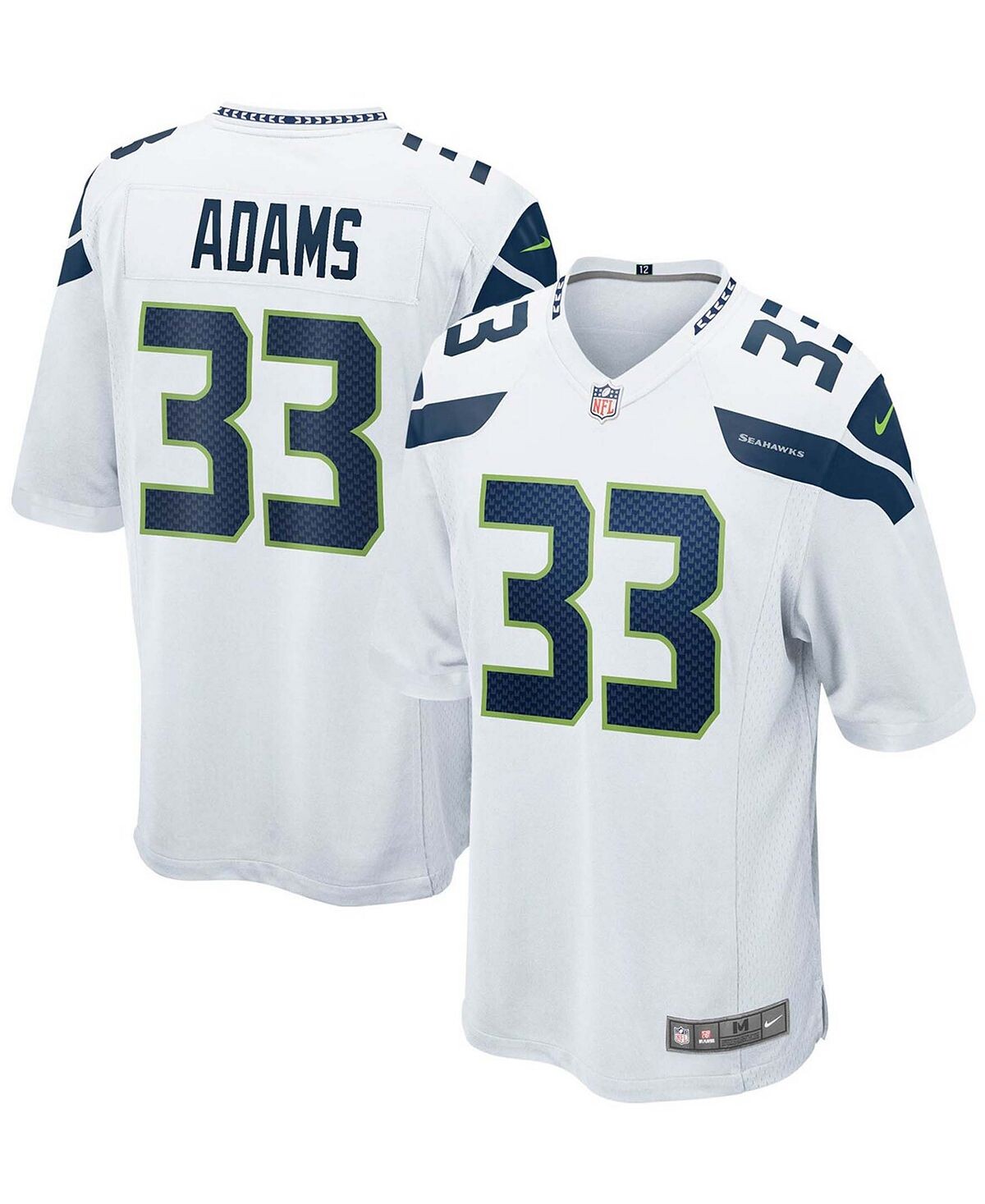 

Мужская белая игровая майка Jamal Adams Seattle Seahawks Nike