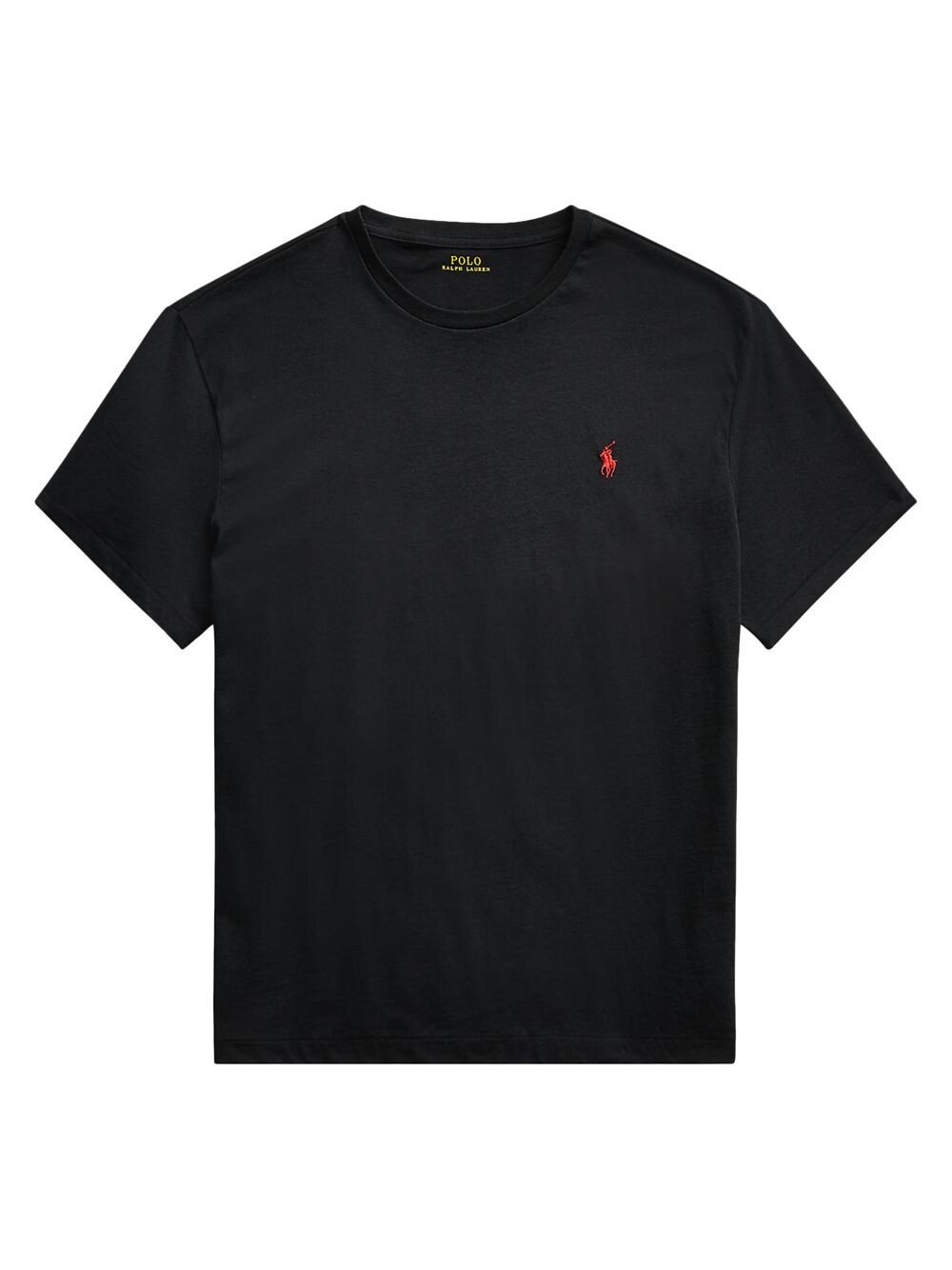 

Футболка с круглым вырезом из джерси Polo Ralph Lauren, черный