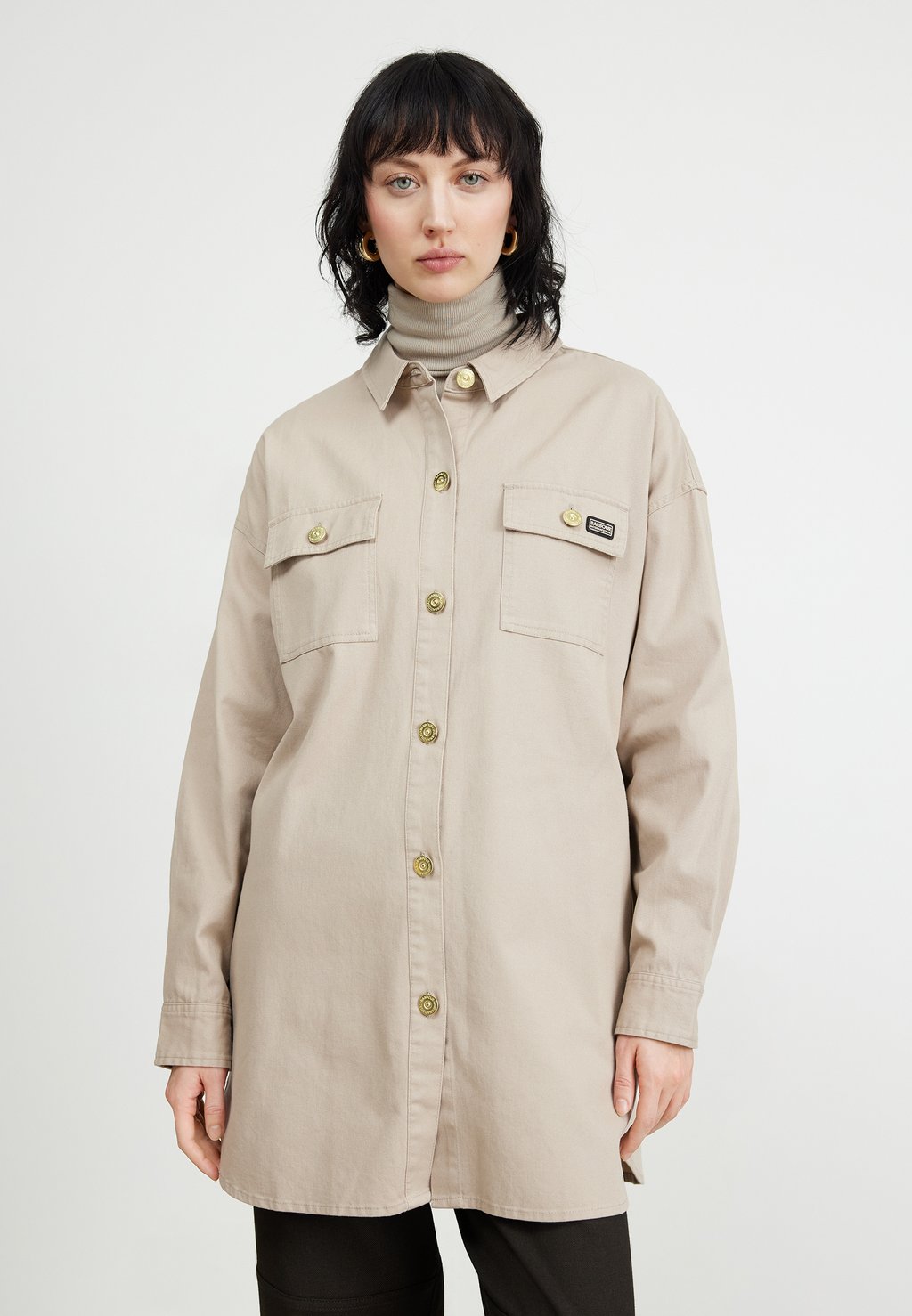 

Куртка летняя MORGAN OVERSHIRT Barbour International, кремовый