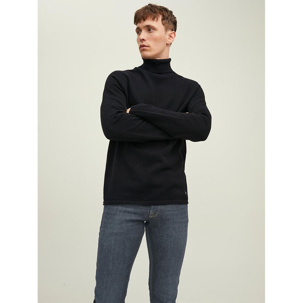 

Свитер Jack & Jones Hill Roll Neck, черный