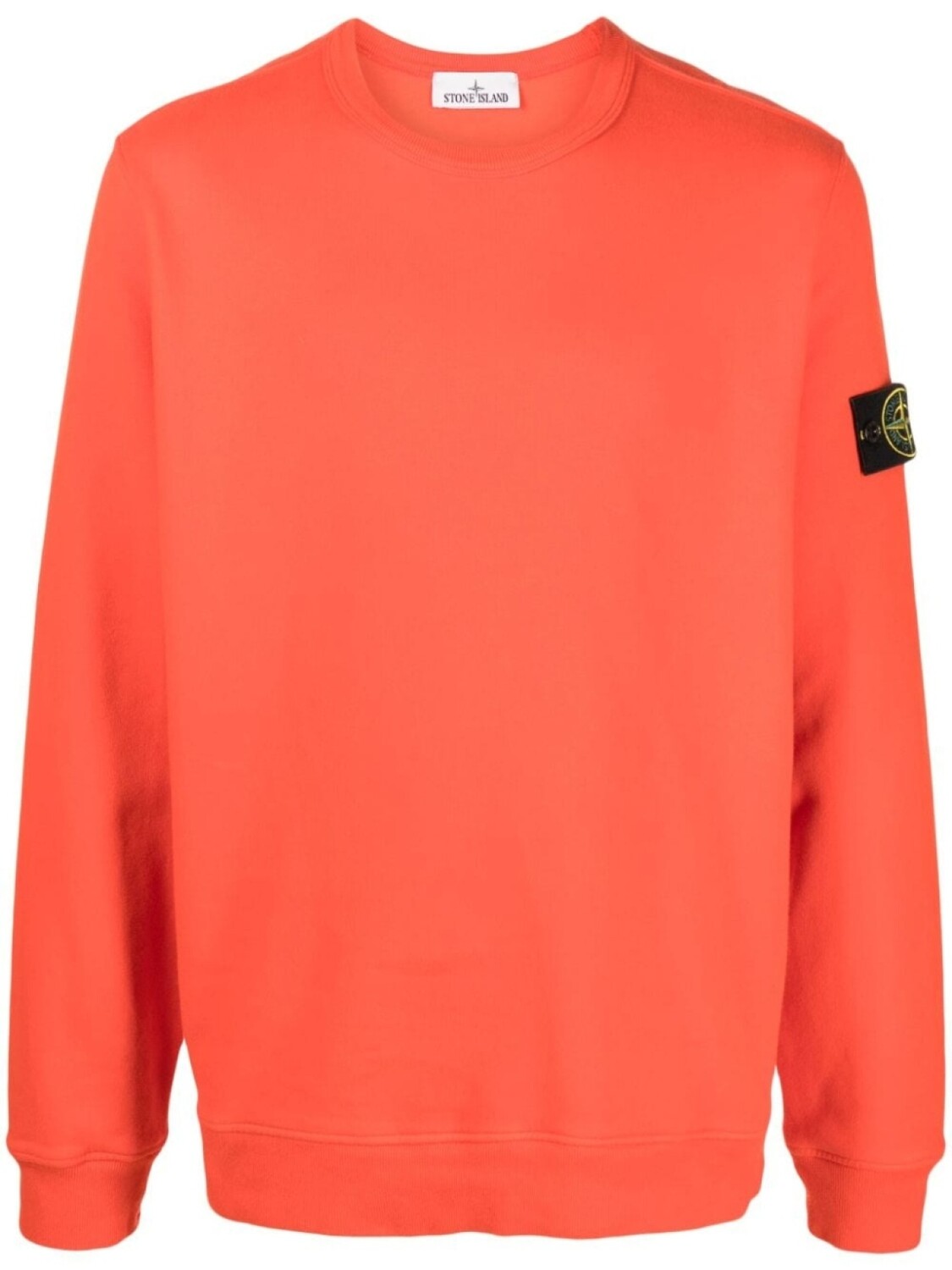 

Stone Island толстовка с нашивкой Compass, оранжевый