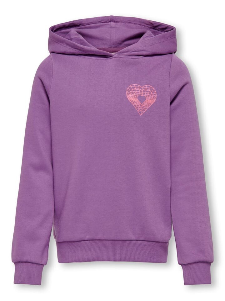 

Толстовка KIDS ONLY KOGNATALIE HOOD PRINT SWT, цвет crushed grape