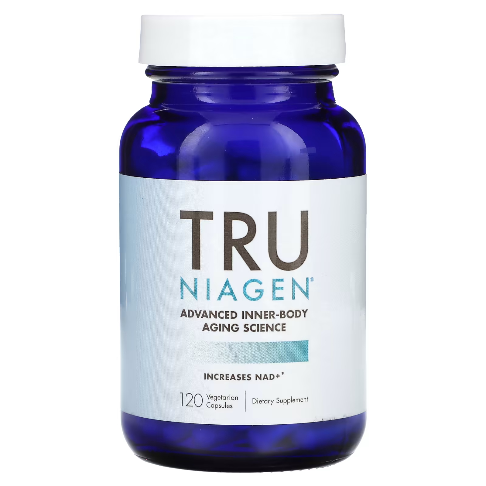 Tru Niagen Никотинамидрибозид 300 мг 120 вегетарианских капсул (150 мг на капсулу) tru niagen age better 300 мг 30 вегетарианских капсул