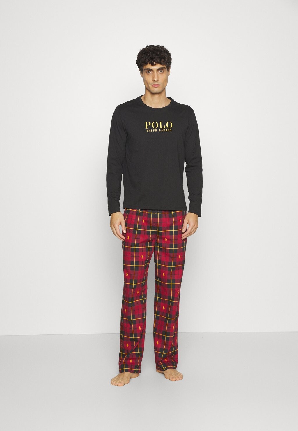 

Пижама SLEEP Polo Ralph Lauren, черный/красный