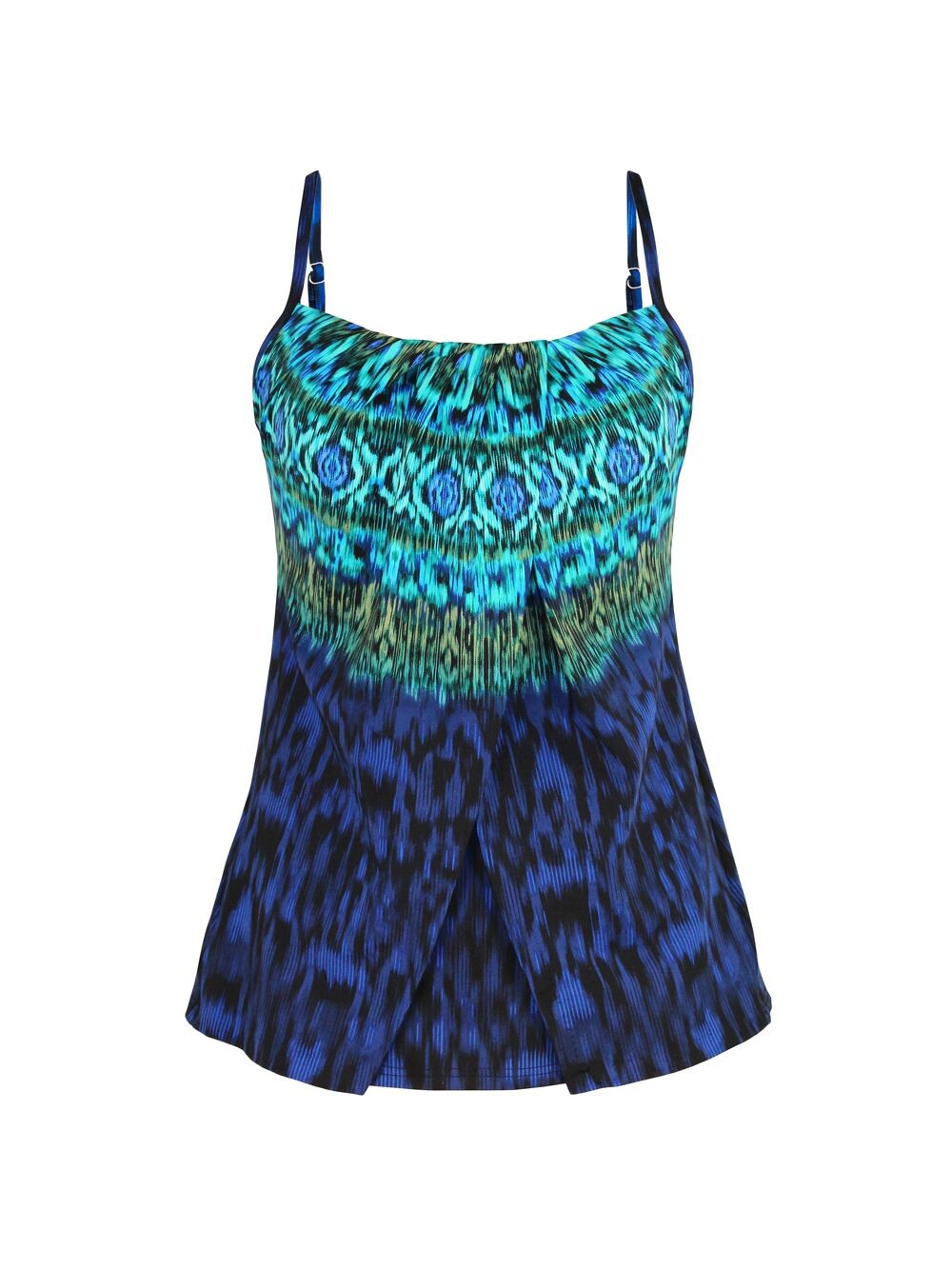 

Юбилейный топ Альгамбра Miraclesuit Swim, синий