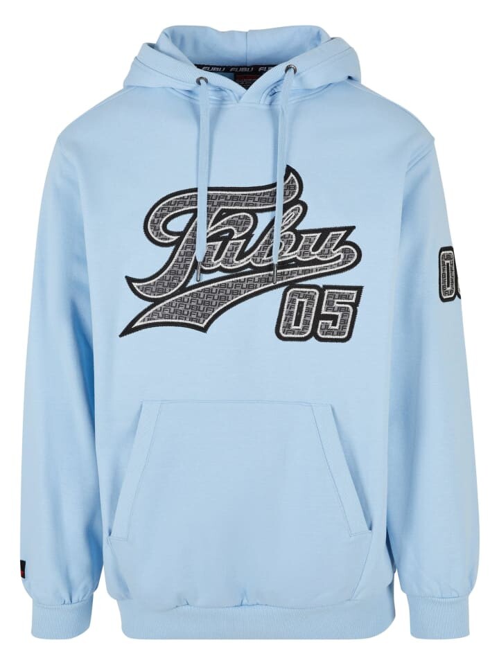 

Толстовка с капюшоном FUBU, цвет light blue
