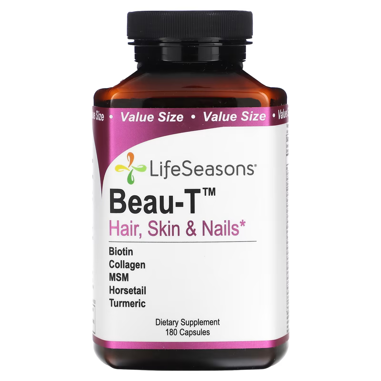 Beau-T для волос, кожи и ногтей, 180 капсул LifeSeasons