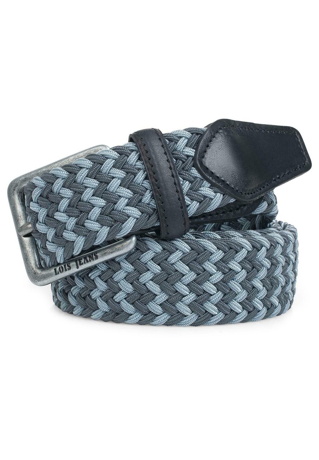 

Плетеный ремень LOIS Jeans, серый