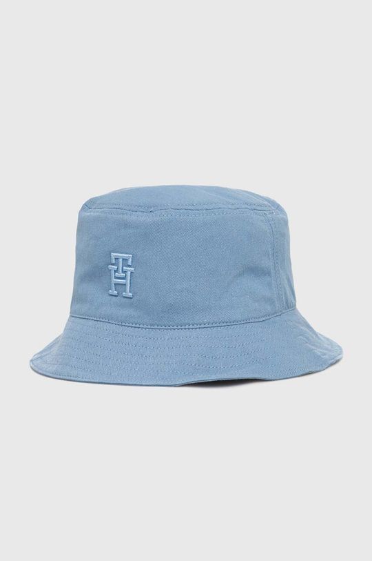 Хлопчатобумажная шапка Tommy Hilfiger, синий