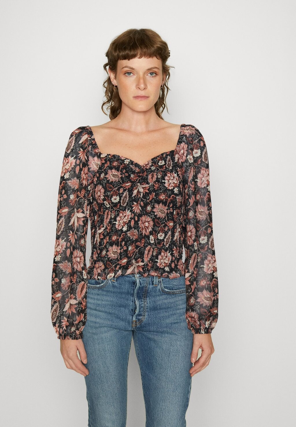 

Блузка Madewell, черный