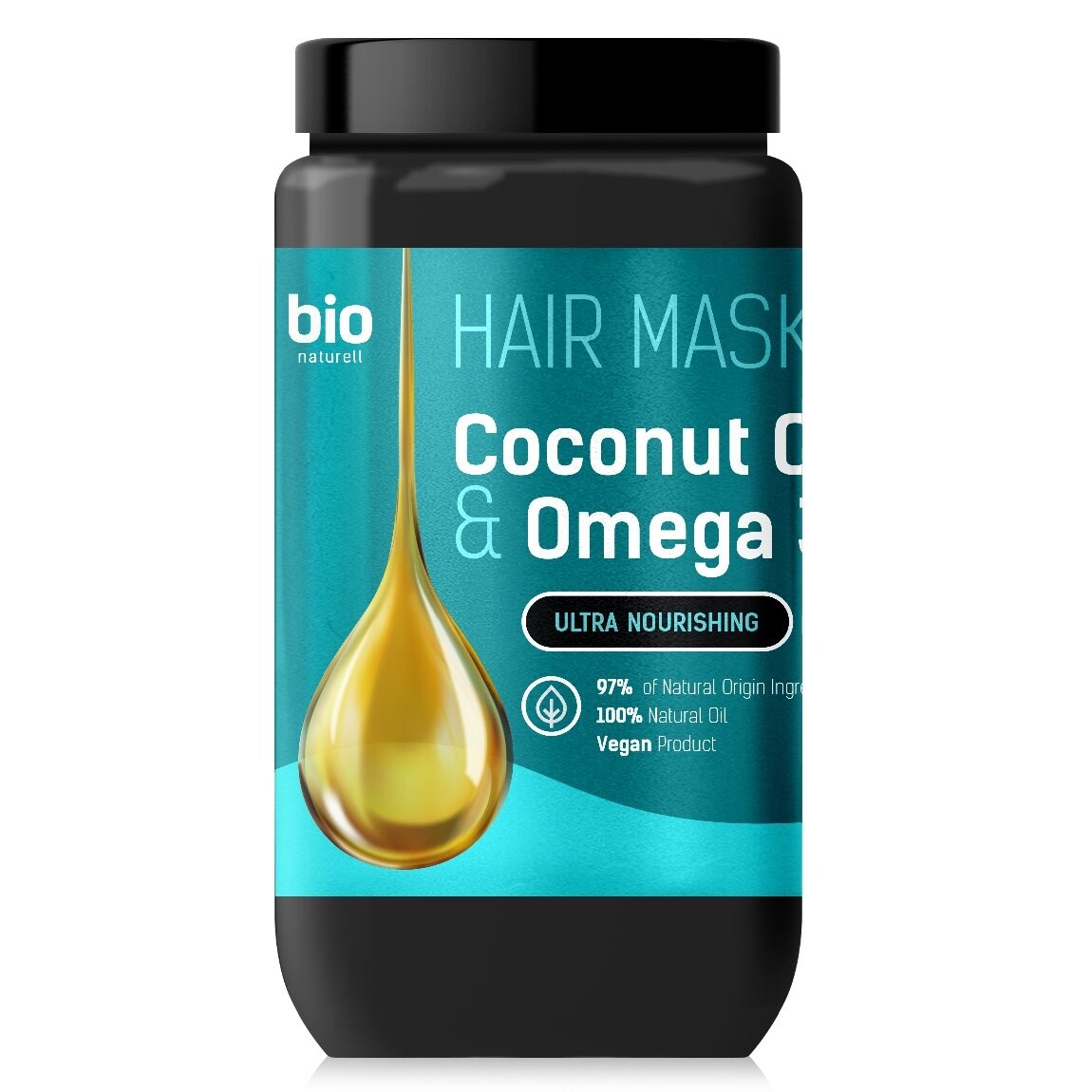 

Bio Naturell, Маска для волос с кокосовым маслом и омега-3, 946 мл Elfa