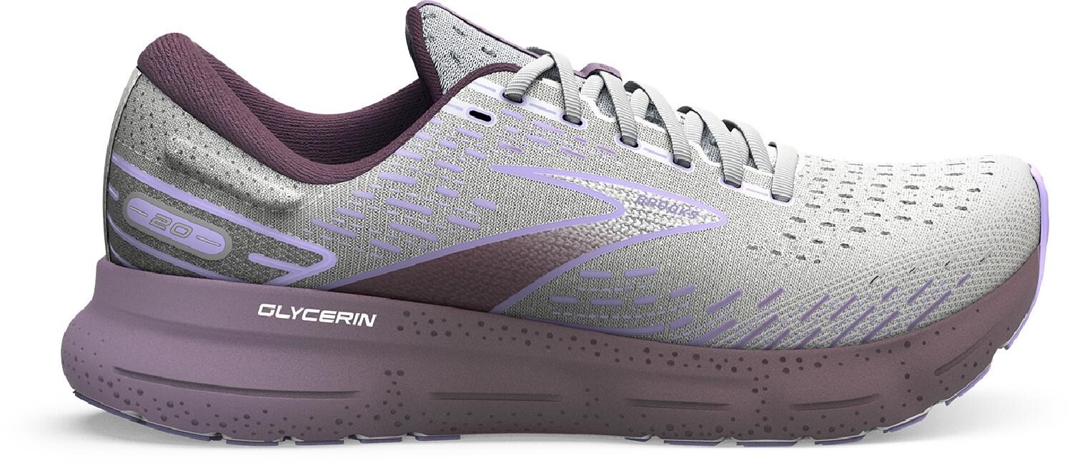 

Кроссовки для бега по шоссе Glycerin 20 — женские Brooks, белый