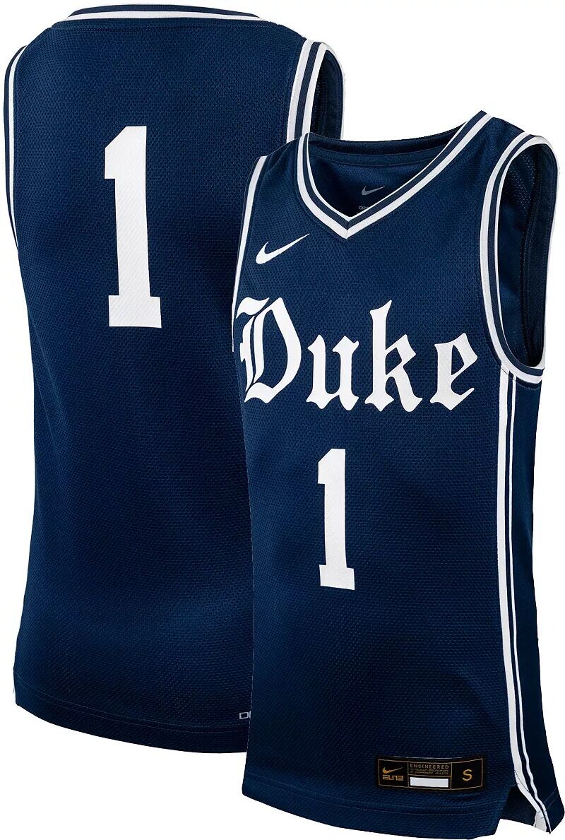 

Nike Youth Duke Blue Devils #1 Duke Blue Реплика баскетбольной майки