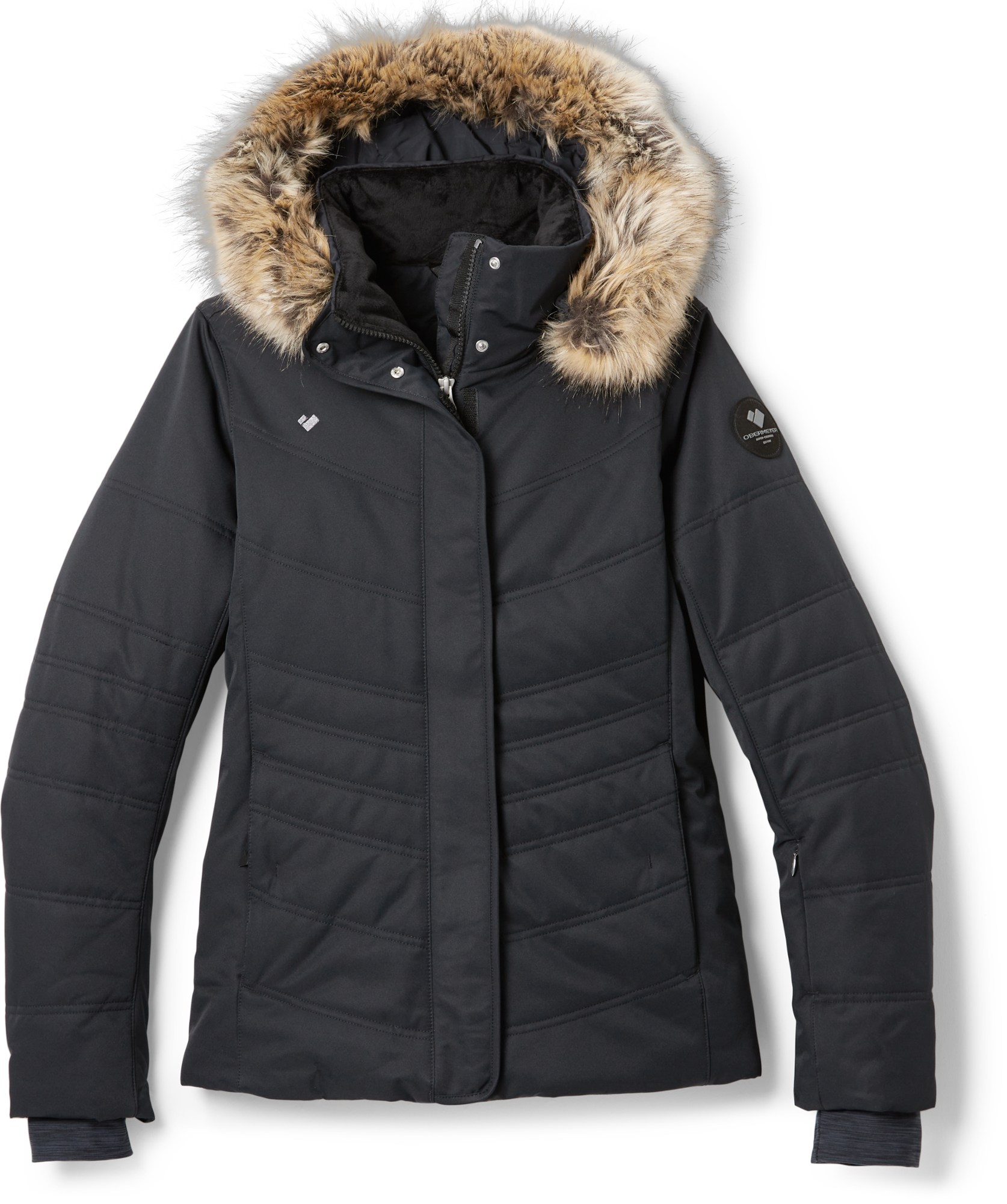 Утепленная куртка Tuscany II — женская Obermeyer, черный куртка obermeyer tuscany ii jacket угольный