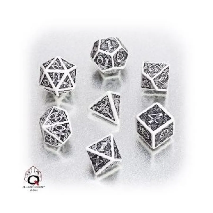 

Полиэфирный комплект Белый с черным (7), Celtic 3D Dice