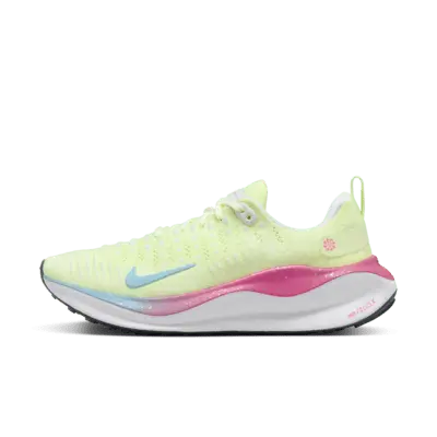 

Кроссовки Nike InfinityRN 4, цвет Barely Volt/White/Obsidian/Aquarius Blue