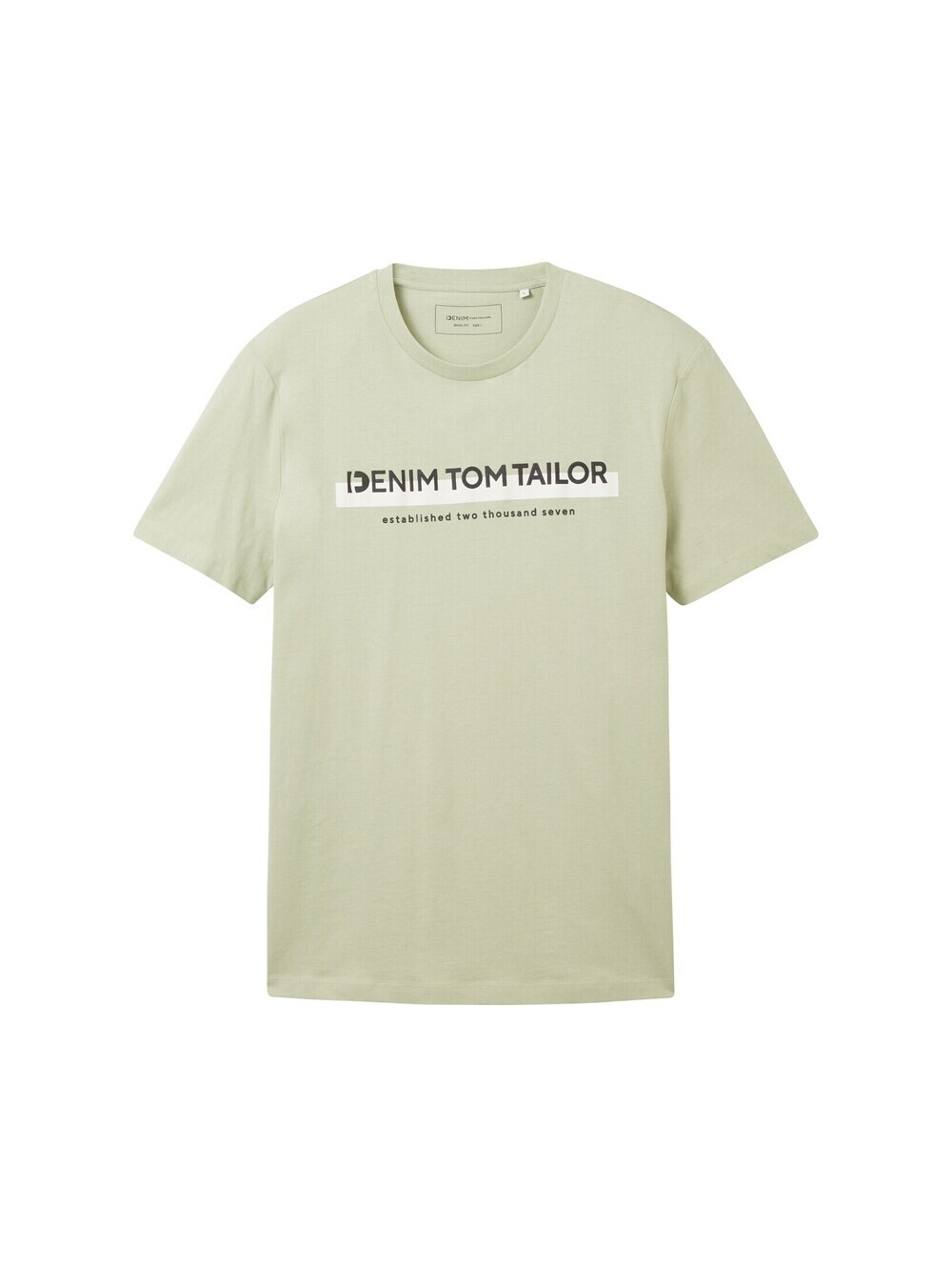 

Футболка TOM TAILOR DENIM, светло-зеленый