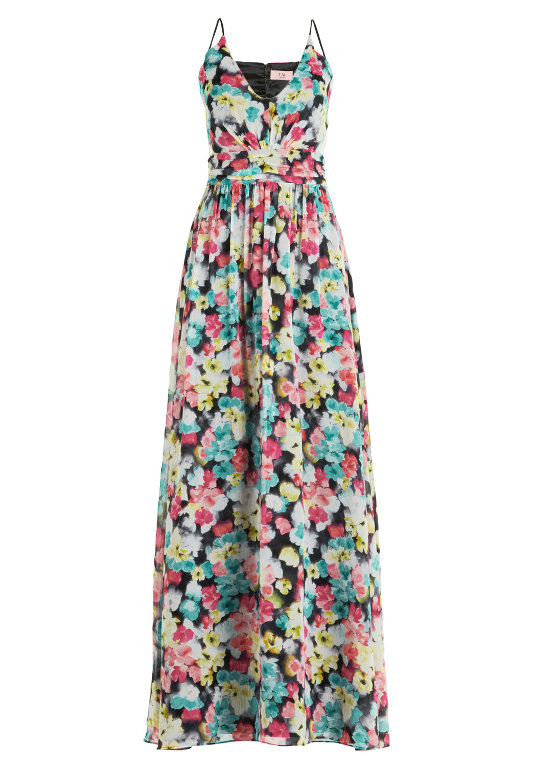 

Платье Vera Mont Abend mit Cut Outs, цвет Grau/Pink