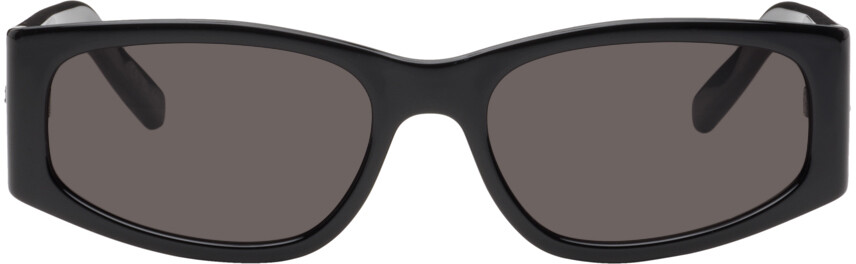 

Черные солнцезащитные очки SL 329 Saint Laurent, цвет Black/Black/Black