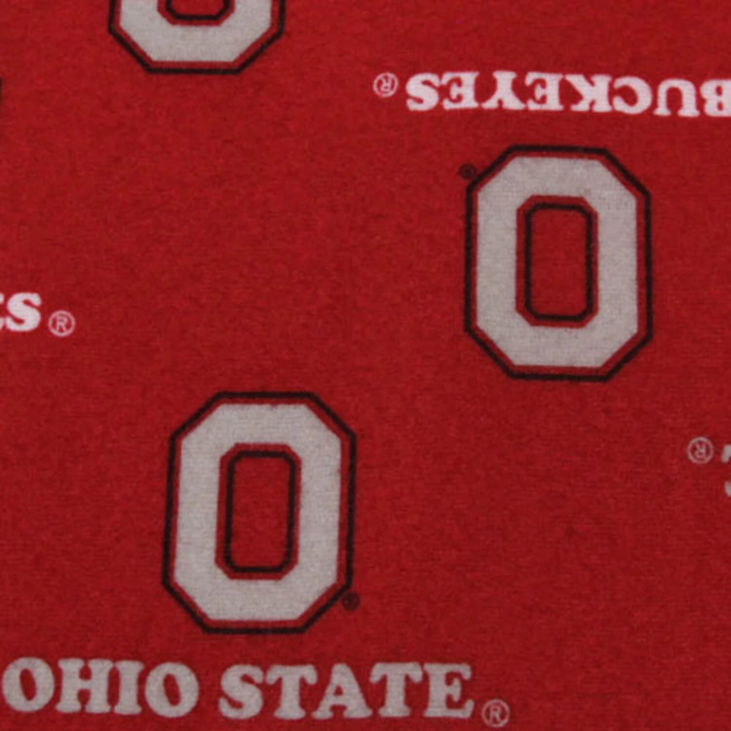цена Фланелевые пижамные штаны с логотипом команды Ohio State Buckeyes Youth Scarlet Team Unbranded