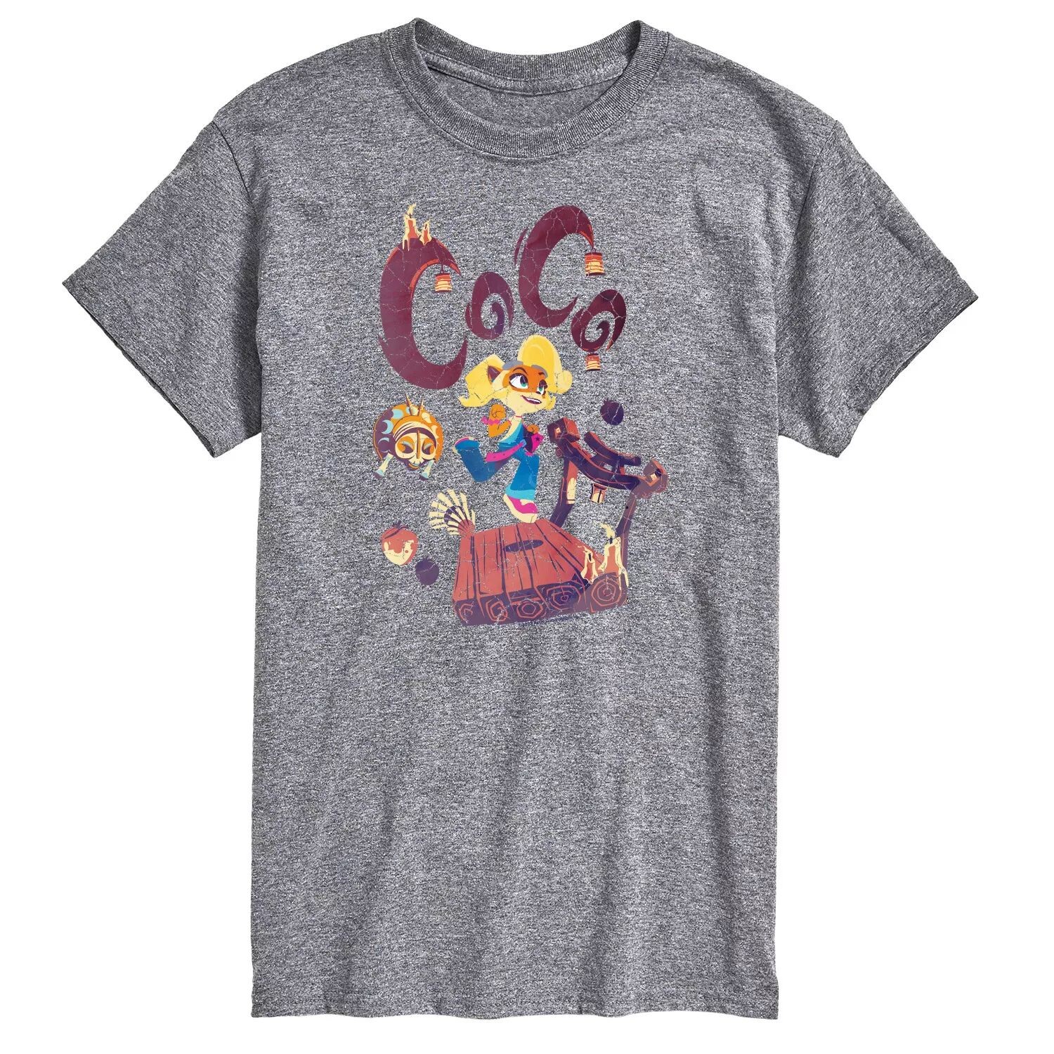 

Мужская футболка Crash Bandicoot Coco Licensed Character