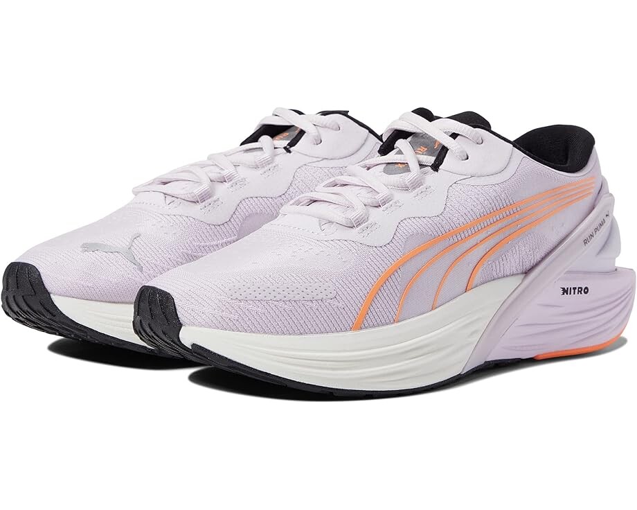

Кроссовки PUMA Run XX Nitro, цвет Lavender Fog/Metallic Silver/Neon Citrus